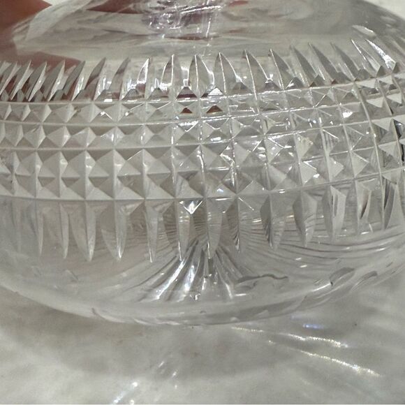 Elegant Clear Glass Vase "baccarat style" - Picture 5 of 11